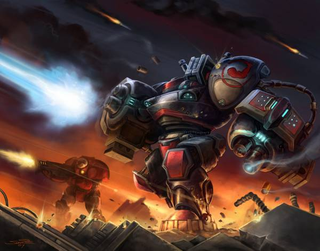 Illustration for article titled The awesome power of battlesuit and armor concept art!